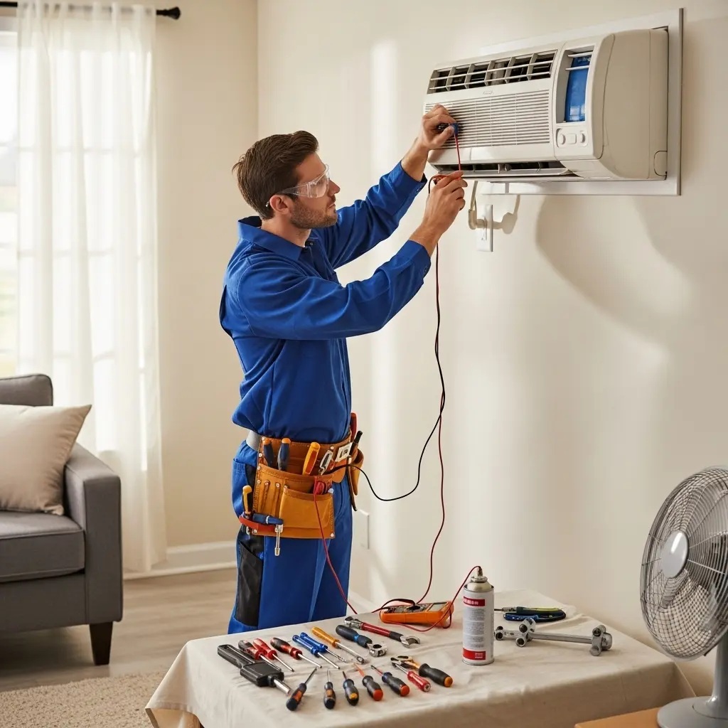 Yunusemre Beko Beko klima gaz dolumu ve bakım – Enerji verimliliği artırıldı. - Teknik servis örneği